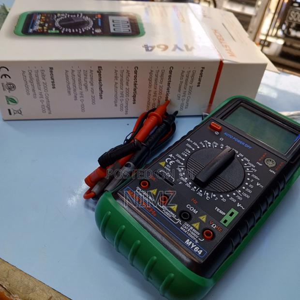 MASTECH MY64 Digital Multimeter AC/DC Voltage Current - thumbnail 3