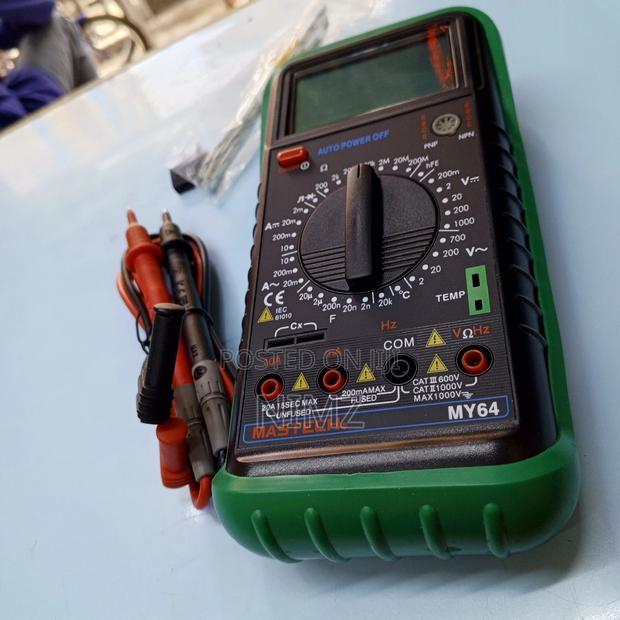 MASTECH MY64 Digital Multimeter AC/DC Voltage Current - thumbnail 4