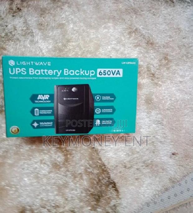 <650va Lightwave Brand New Line Interactive UPS> - main view