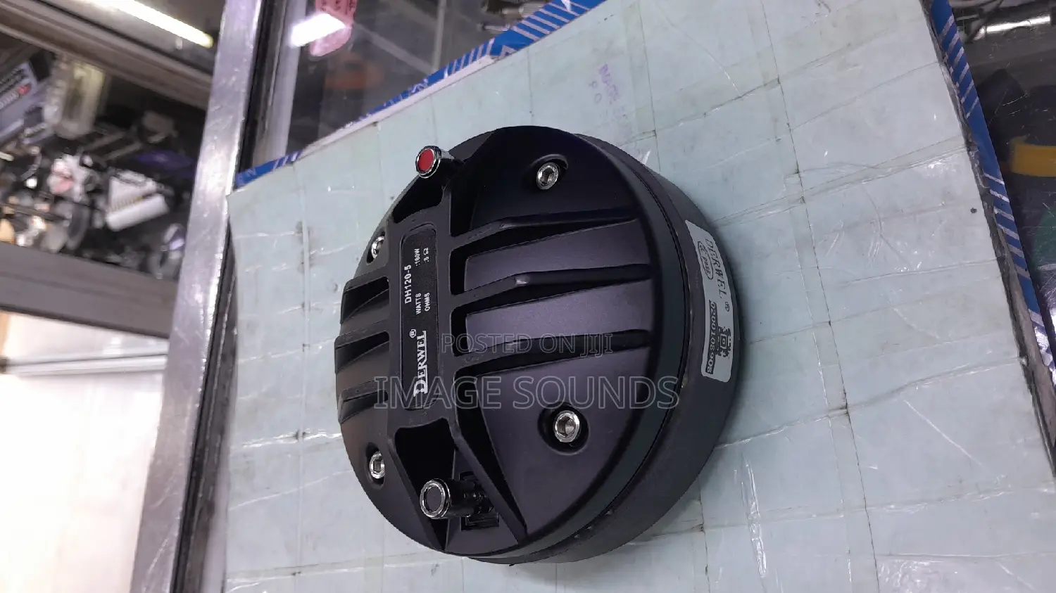 Tweeter Derwel Dh-120-5 100 Watts Coil 44:4 for Fullrange
