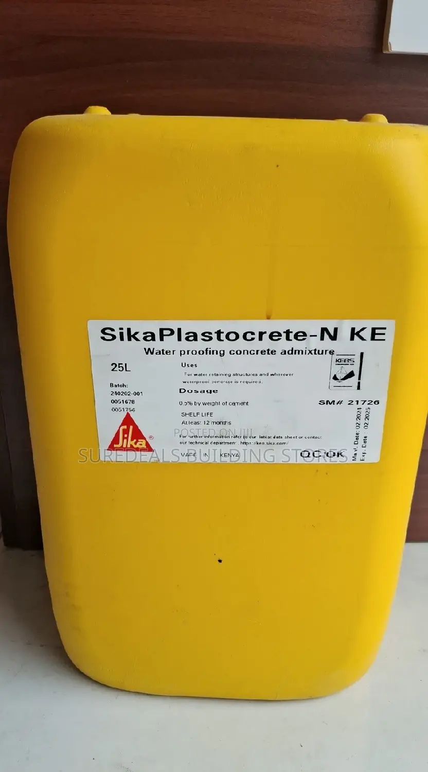 Water Proofing Concrete Admixture/Plastocrete N