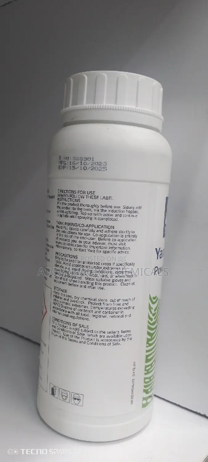 Yara Vita Power Boost (Bo, Zn, N, Mg) Foliar Fertilizer 1L