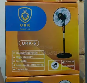 URK 16" Modern Standing Quiet Fan to Cool Your Surrounding