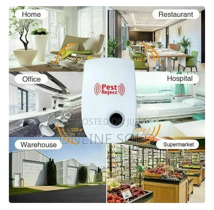 Home Indoor Electronic Ultrasonic Pest Reject Repeller