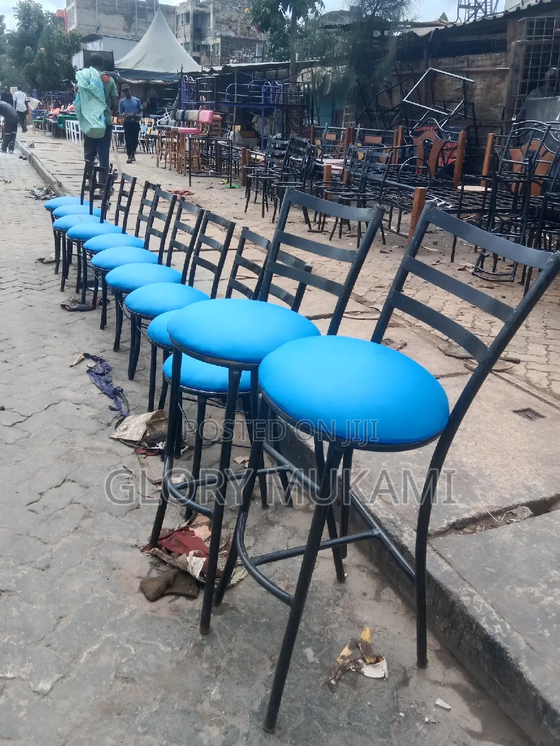 High Restaurants Flats Chairs