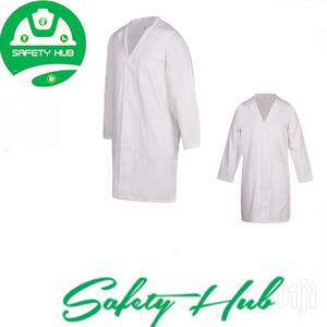 Kenyan Made White Dust Coats/ Lab Coats