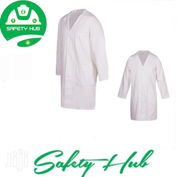 Kenyan Made White Dust Coats/ Lab Coats - thumbnail 3