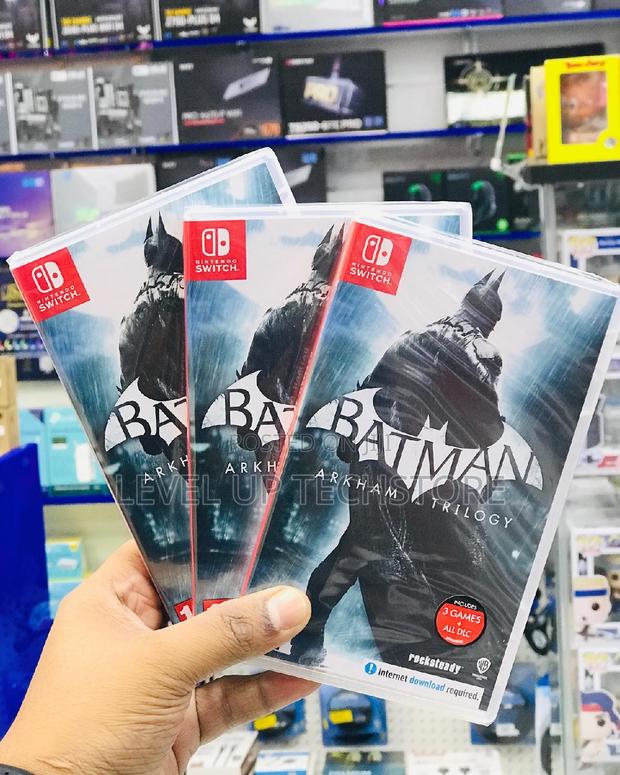 Batman Arkham Trilogy Nintendo Switch Game - New - main view
