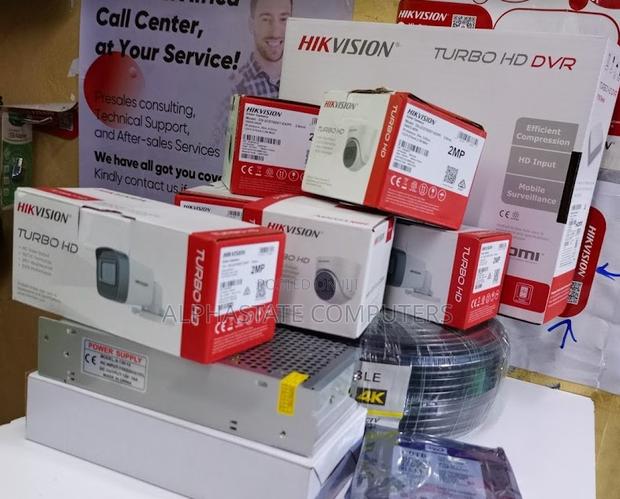 Excellent 4 Channel CCTV Kit//Hikvision 4 Channel CCTV Kit