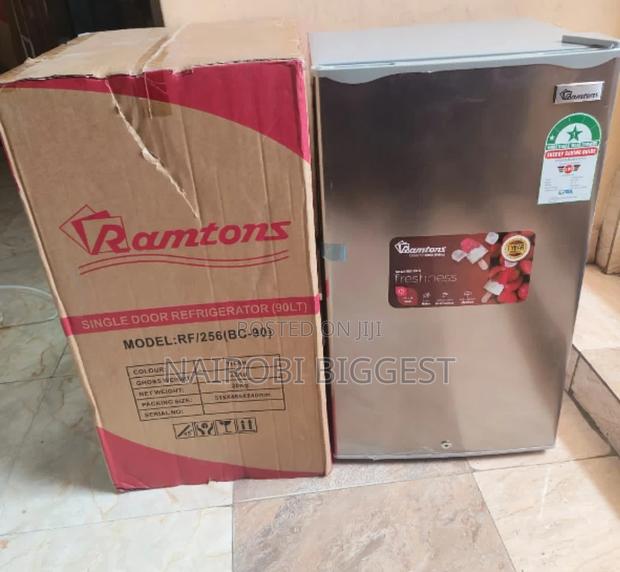 New Ramtons - 1 Door Refrigerator - 90l - Titan Silver