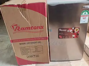 Classic Ramtons Rf/256 Refrigerator - 90l - Titan Silver0