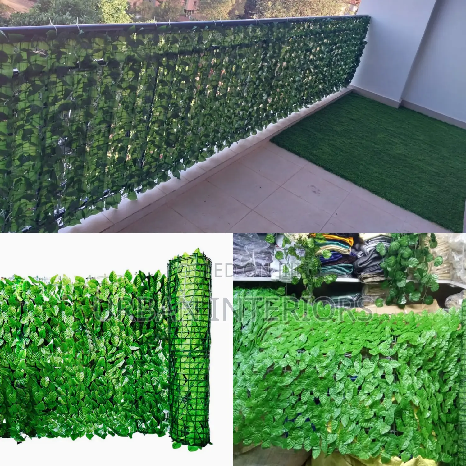 Artificial Privacy Fence Artificial Balcony Privacy Fence