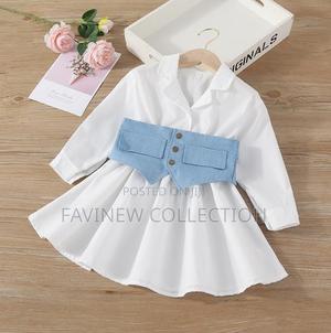 Girls White Dress - main view