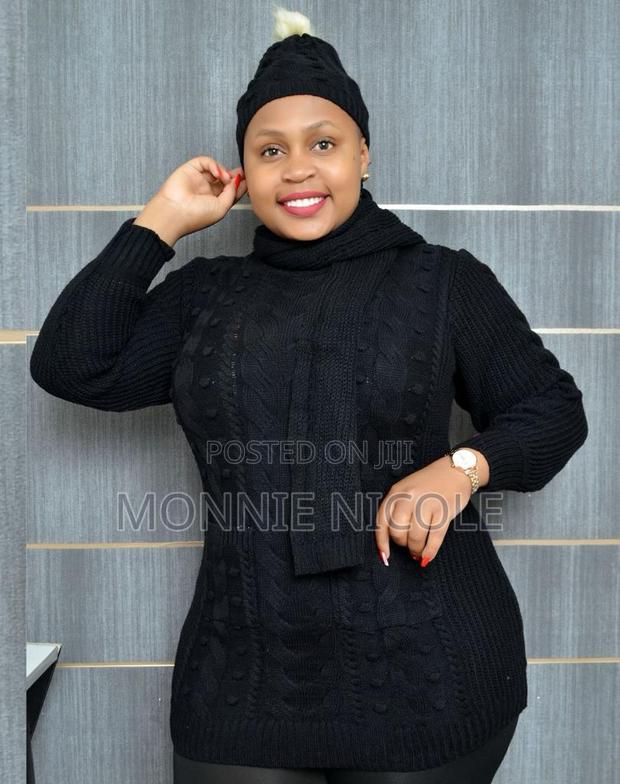 Warm Sweater Plus Winter Hat Scarf - main view