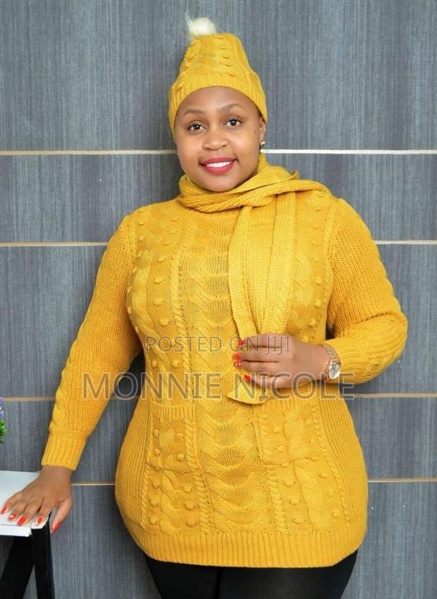 Warm Sweater Plus Winter Hat Scarf - thumbnail 3