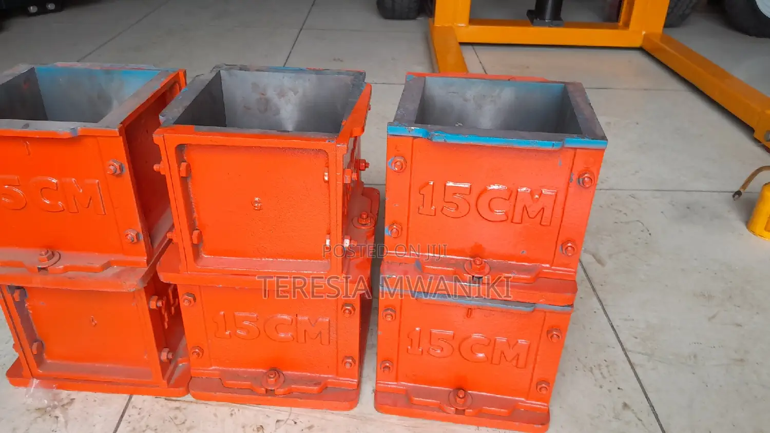 Cast Iron Cube Moulds CONCRETE