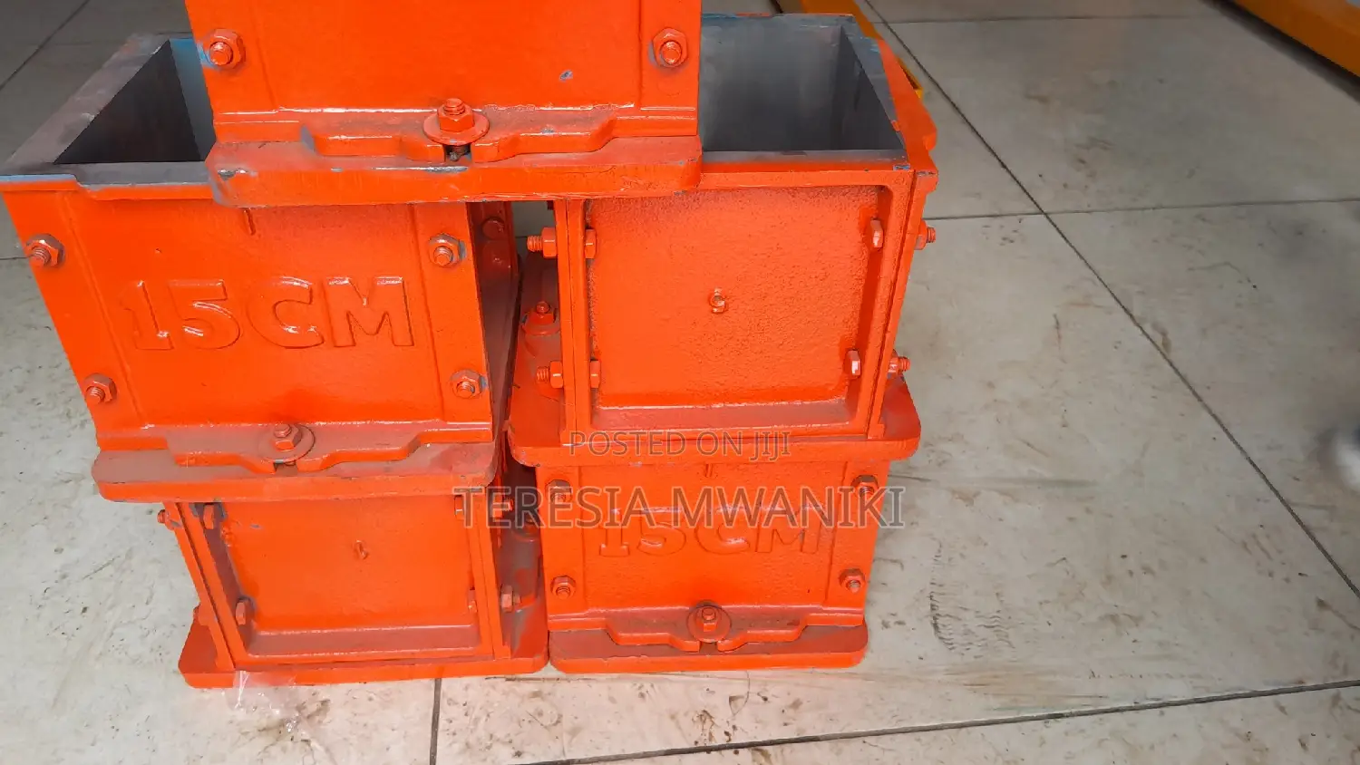 Cast Iron Cube Moulds CONCRETE