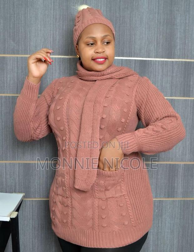 Winter Sweater With Hats Scarf - main view