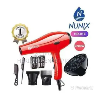 Blow Dry Hair Dryer Nunix