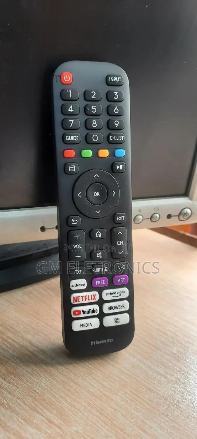 High Quality Replacement Remote for Hisense Smart Vidaa TV.