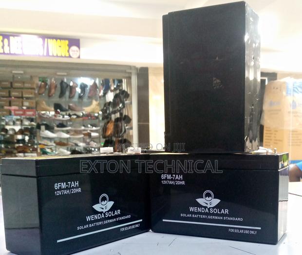 Storage Battery Solar Battery Rechargeable Sealed 12V7AH