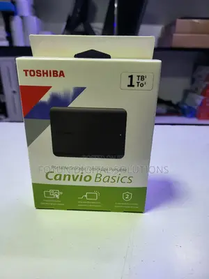 1terabyte Toshiba External Harddrive