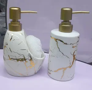 Marble White Soap Dispenser
