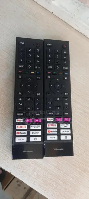 Replacement Remote for Hisense 43"A6 UDH Smart Tv.