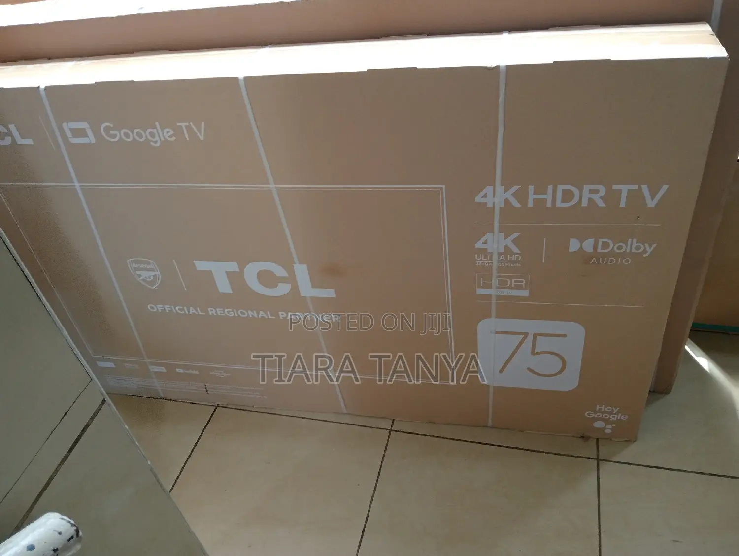 TCL 75P635 HDR Google TV