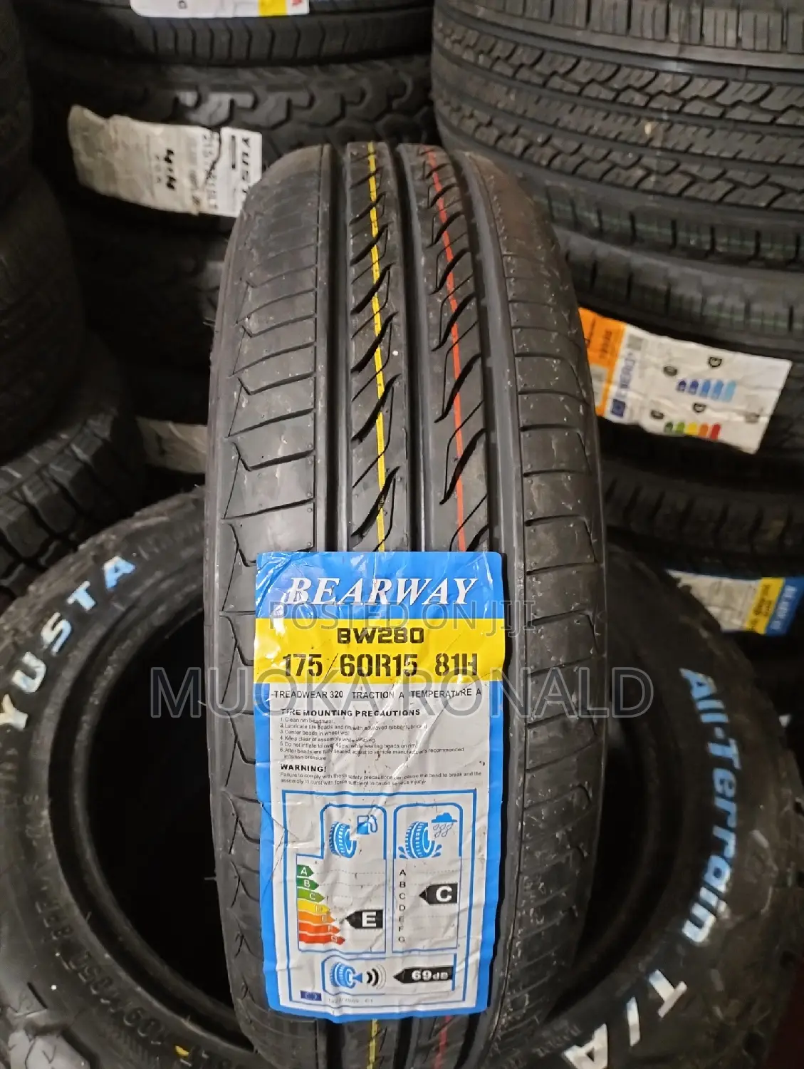 175/60r15 Bearway Tyre