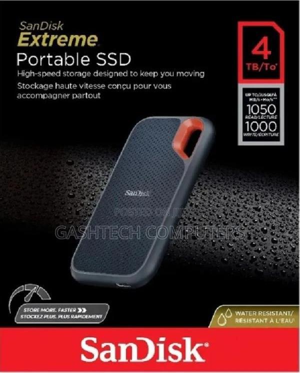 Sandisk E81 Extreme Pro Portable External SSD V2 4tb - - main view