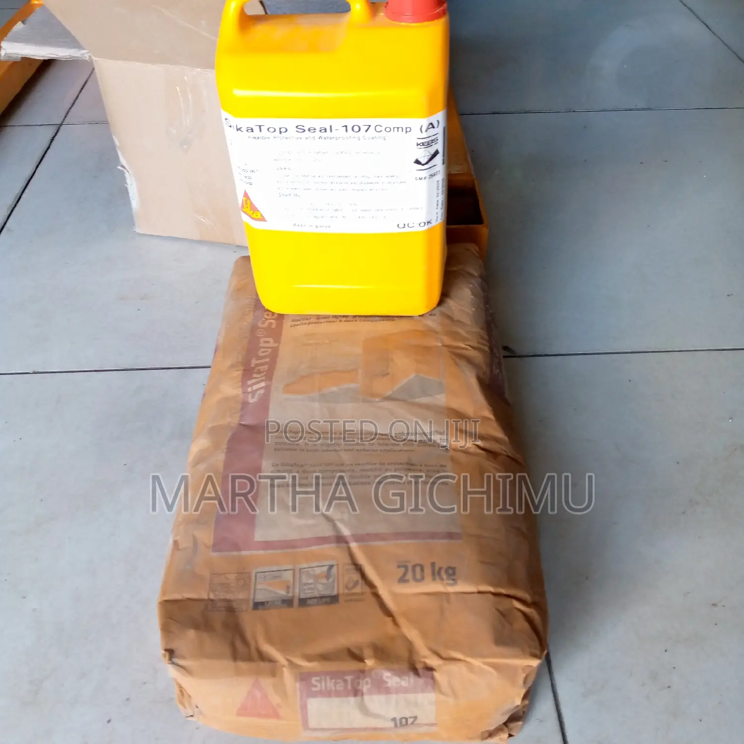 Sika Top Seal 107 Kit for Waterproofing