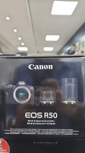 Canon R50 Twin Lens Kit Free Memory Card
