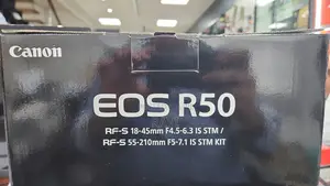 Canon R50 Twin Lens Kit 18-45mm and 55-210mm