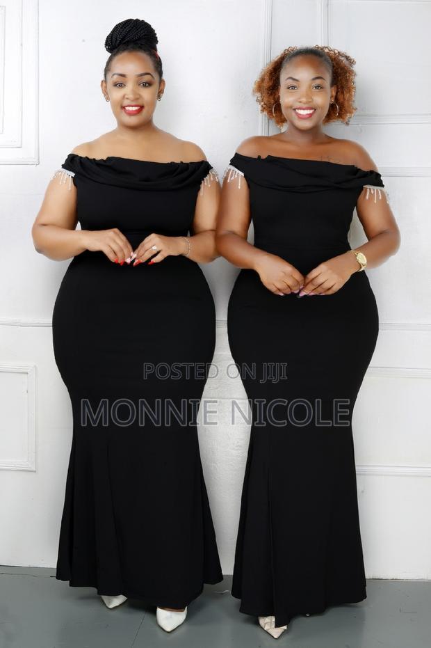 Black Dinner Dress/Bodycon - main view