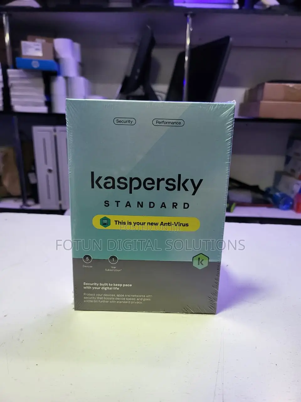 5 Devices Kaspersky Standard Antivirus 1year Subscription