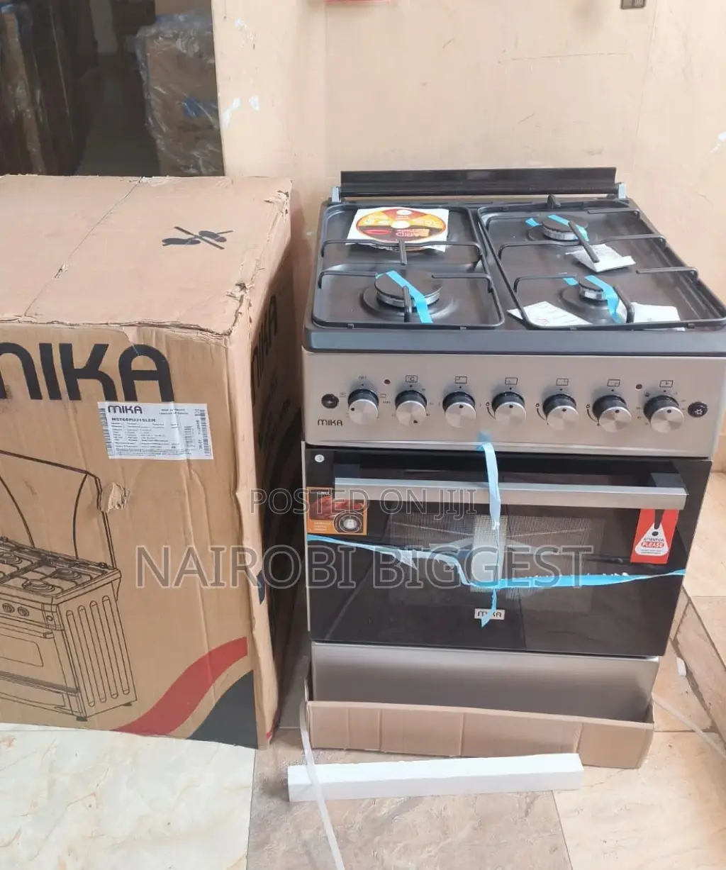 Original Brand New New Mika 60×60 3+1 Standing Cooker