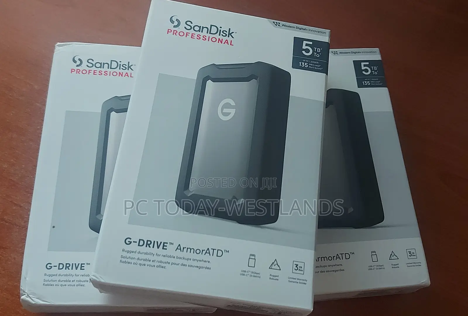 Sandisk Professional 5tb G-Drive Armoratd -