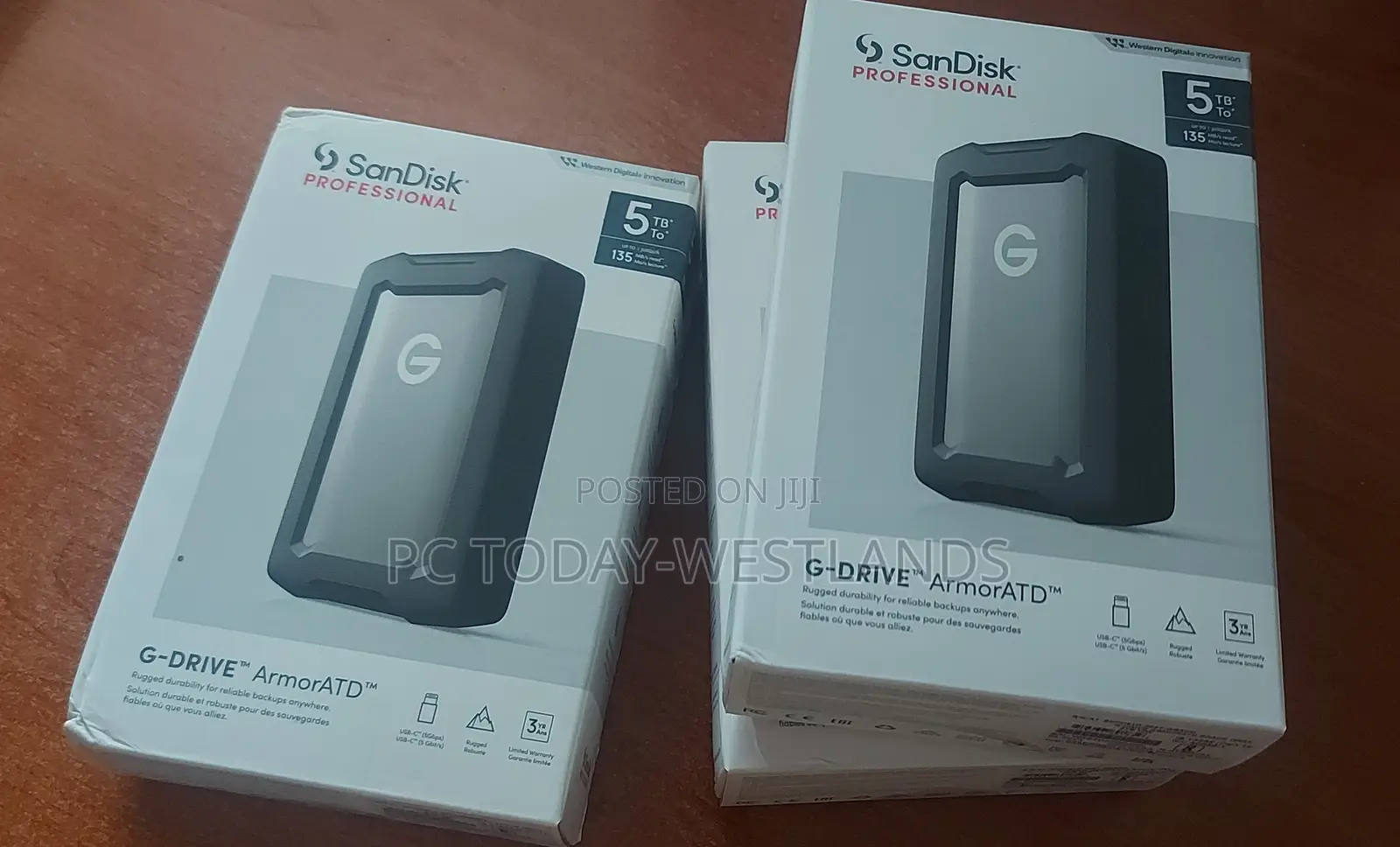 Sandisk Professional 5tb G-Drive Armoratd -