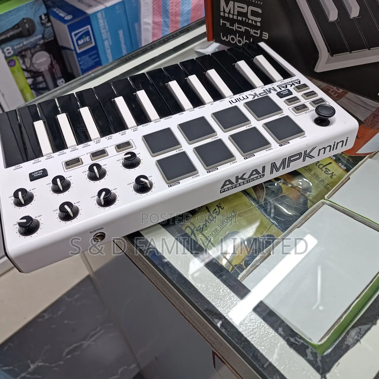 Refurbished Akai Hybrid 3 Midi Keyboard