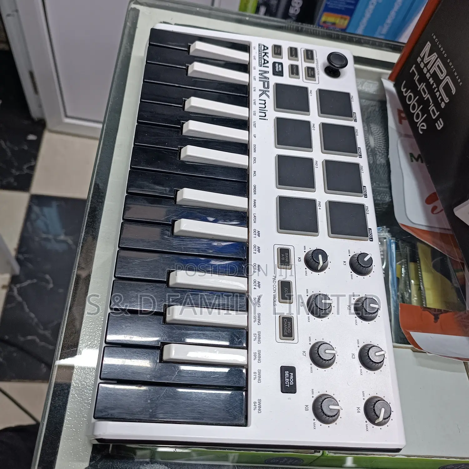 Refurbished Akai Hybrid 3 Midi Keyboard