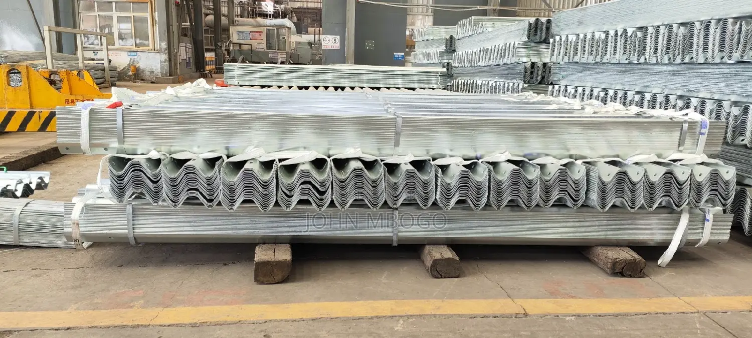 Galvanised Road Guardrails