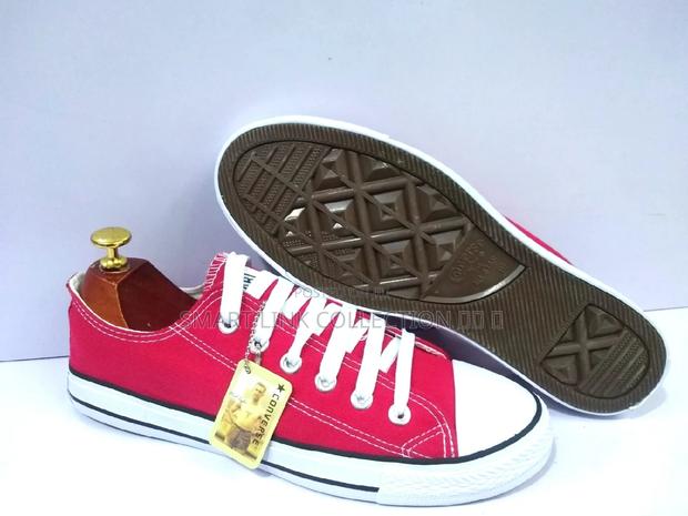 Pink/Red Converse - thumbnail 2