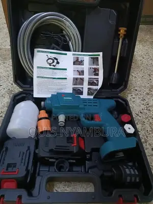 Portable Cordless Car Wash/ Pressure Washer Machine