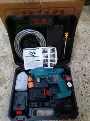 Portable Cordless Car Wash/ Pressure Washer Machine