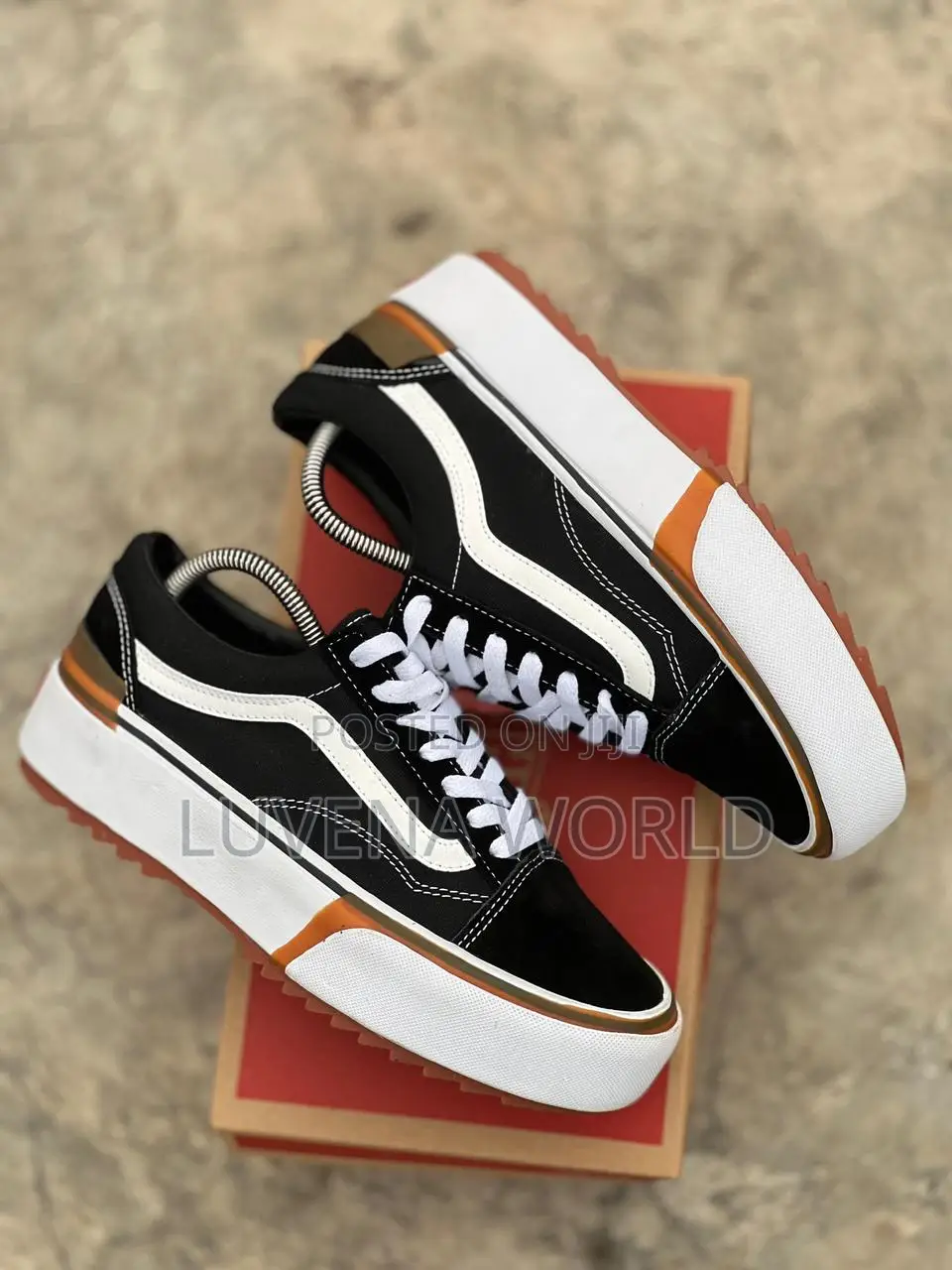 Triple Sole Vans