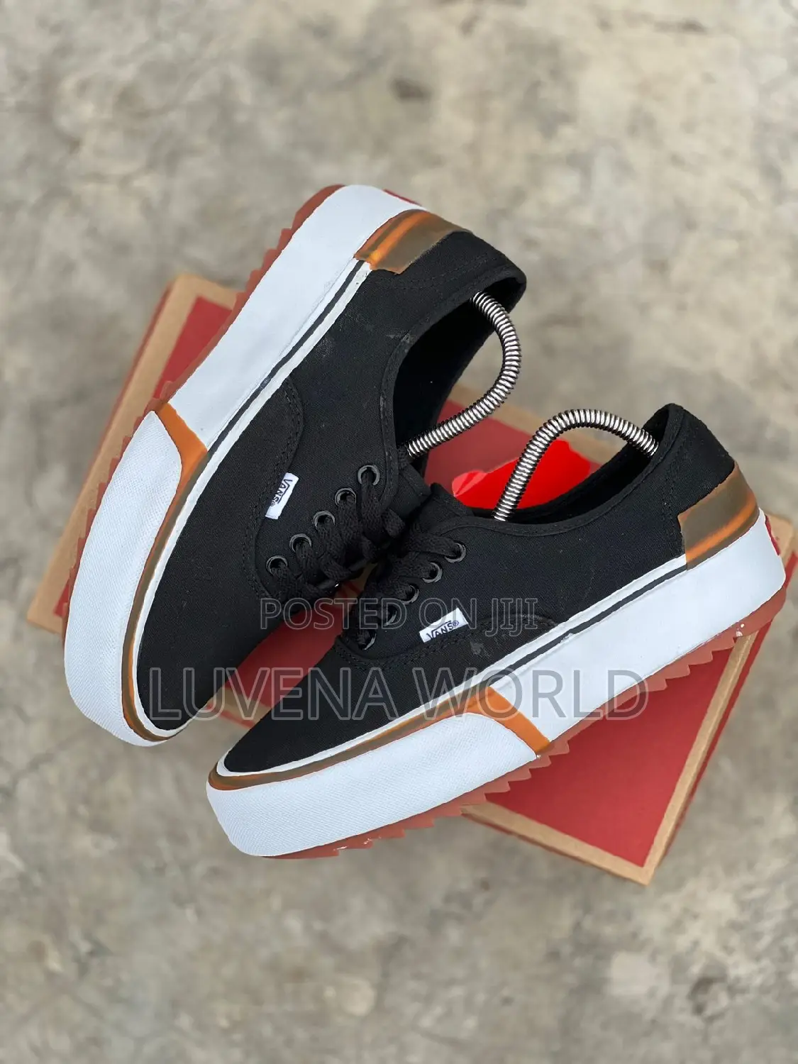 Triple Sole Vans