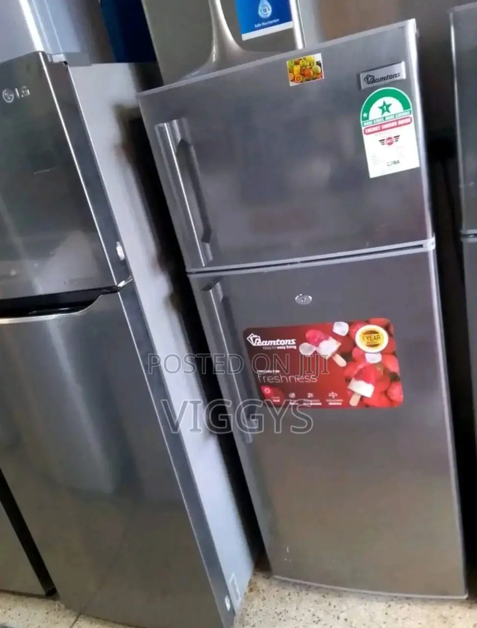 Ramton 213 Litre Double Door Fridge