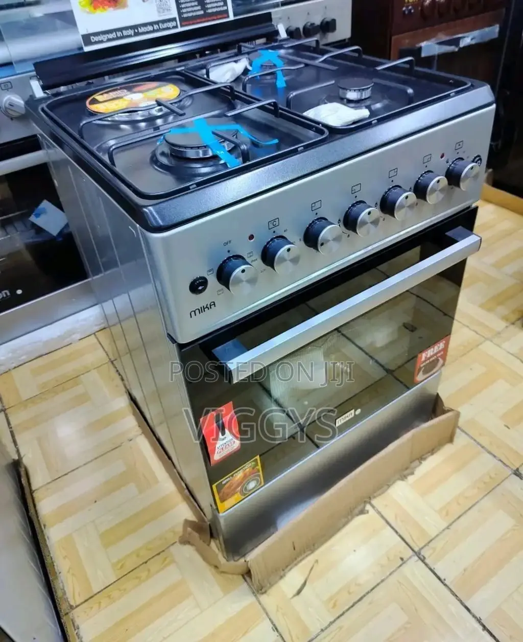 Classic Mika 60 by 60 Standing Cooker