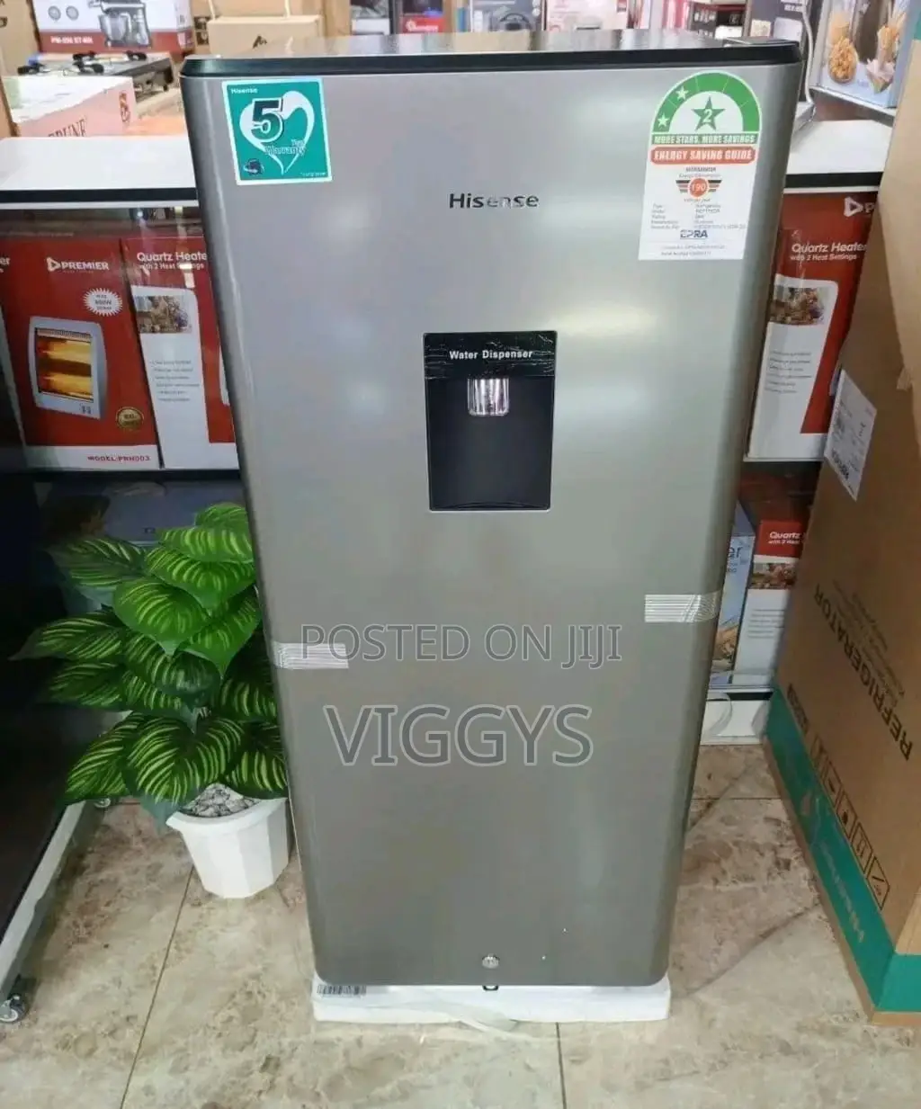 Original Hisense 176litre Single Door Fridge